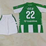 25/26 Real Betis Home  Kids   Soccer Jersey
