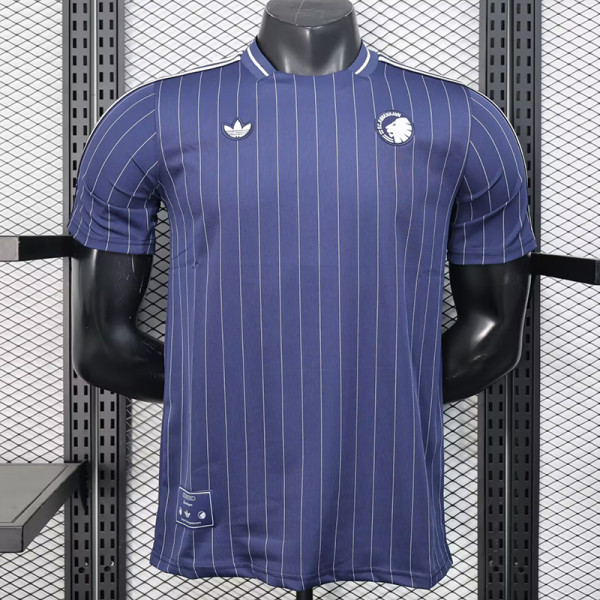 25/26 Copenhagen FC Royal Blue Retro Edition Player Version Soccer Jersey