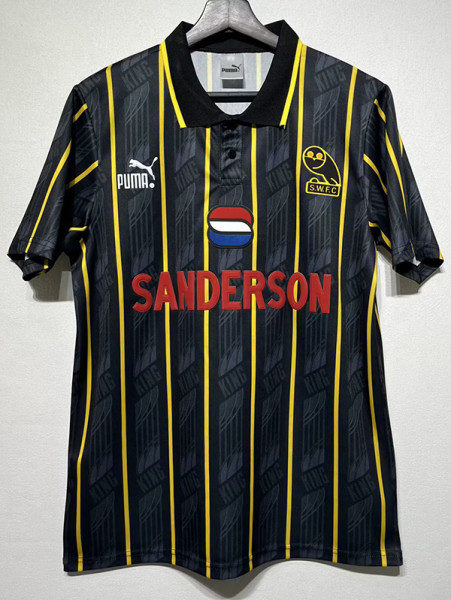 1993/1994  Sheffield Wednesday Away  Retro  Soccer Jersey