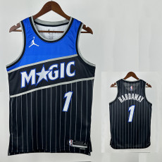 25/26 Magic HARDAWAY #1Black Flying Man Limited Top Quality Hot Pressing NBA Jersey