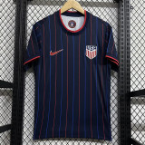 25/26 USA  Away Fans Soccer Jersey(无星）