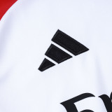 25/26 ARS White Kids Half Pull Tracksuit #E25186(童装半拉链)