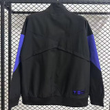 25/26 BAR Embroidery Black windbreaker