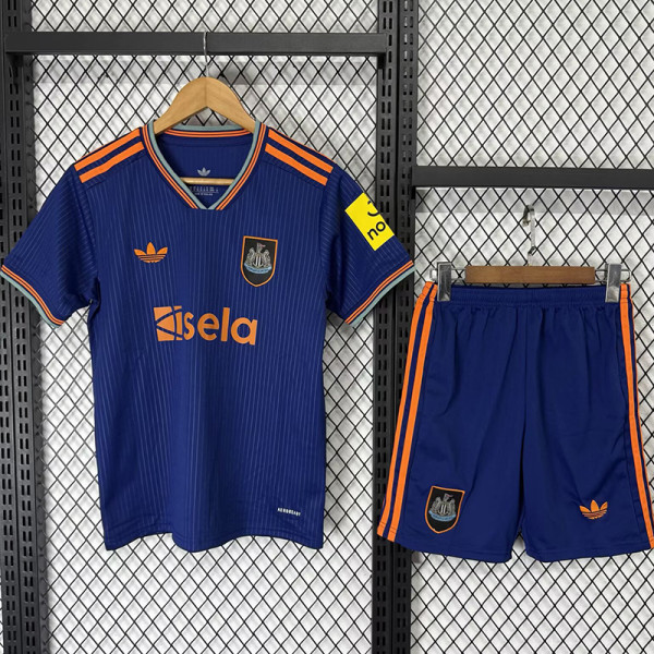 25/26 Newcastle Third Kids   Soccer Jersey