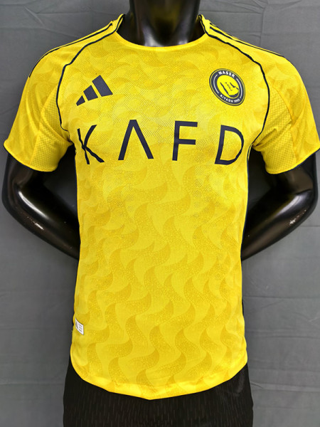25/26  AL-Nassr Home Player Version Soccer Jersey