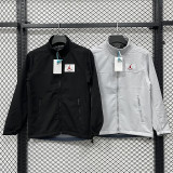 25/26 RK907JD Black Thickened Assault Stand Collar Windbreaker (立领加厚冲锋衣）