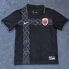 26-27 Norway Black Fans Soccer Jersey