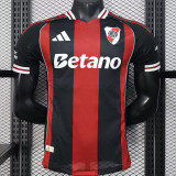 25/26 River Plate Away  Player Version Soccer Jersey（带胸前广告）