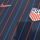 25/26 USA  Away Fans Soccer Jersey(无星）