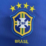 2002 Brazil Away Retro Long Sleeve Soccer Jersey