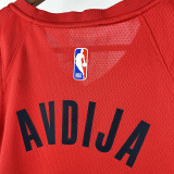 22/23 Trail Blazers  AVDIJA #8 Red Flying Man Edition Top Quality Hot Pressing NBA Jersey
