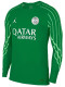 24/25 PSG  Green Goalkeeper  Long Sleeve Fans Soccer Jersey