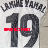 25/26 BAR Away 1:1 Fans Soccer Jersey