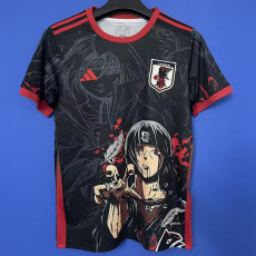 25-26 Japan Dark Uchiha Wave Fans Soccer Jersey