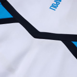 25/26 Napoli White # Blue Jacket Tracksuit#E25190童装
