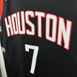 22/23 ROCKETS DUR ANT #7 Black Top Quality Hot Pressing NBA Jersey