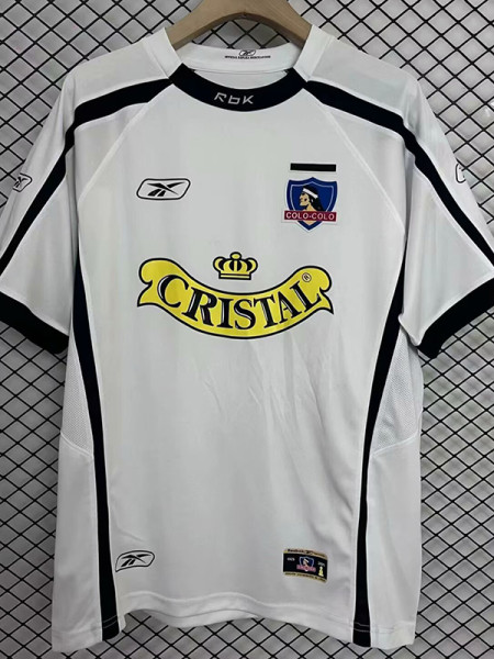 2005 Colo-Colo Home White Retro Soccer Jersey