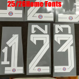 25/26 Bayern Home  Player Version  Long Sleeve Soccer Jersey