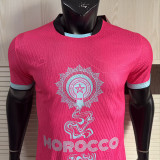 25/26 Morocco Pink Player Version Soccer Jersey