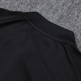 25/26 ARS Black Kids Half Pull Tracksuit #E25187(童装半拉链)