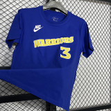 2025 T259 Warriors  PAUL #3 NK Blue  Pure Cotton T-shirt