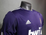 2010/2011 RMA Third Player Version Long Sleeve Retro Soccer Jersey (长袖球员)