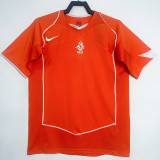 2004 Netherlands Home Retro Soccer Jersey