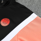 25-26 PSG Black & Pink   Jacket Tracksuit
