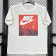2025 T257 Mountaini NK White  Pure Cotton T-shirt