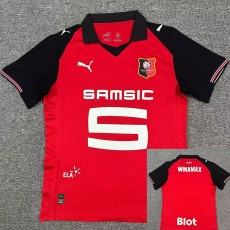 25/26 Stade Rennais Home Fans Soccer Jersey