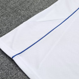 25/26  Bayern White  Training Short Suit (蓝红小边线）