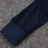 2526  BAR Dark Blue(Pink sleeves) Jacket Tracksuit #A2567