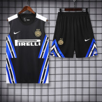 25/26  INT Black Tank top and shorts suit