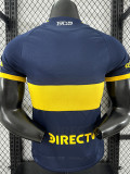 25/26  Boca Juniors Home Player Version Soccer Jersey（两袖CETROGAR)