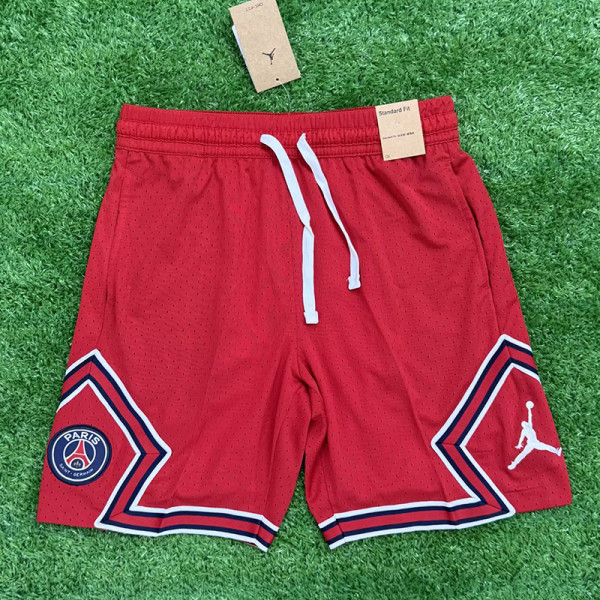 25/26 PSG Jordan Casual NBA Edition Red shorts
