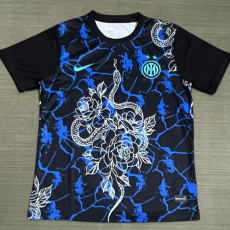 25/26  INT  Snake Special Edition Black & Blue Fans Training shirt