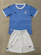 25/26 Lazio Home Kids Fans Soccer Jersey