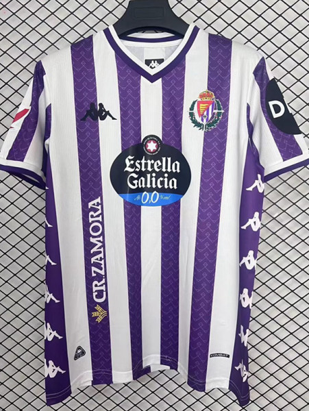 25/26 Valladolid Home Fans Soccer Jersey