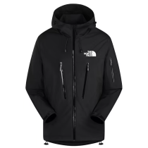 25/26 New THE NORTH FACE Black Hooded Waterproof assault suit