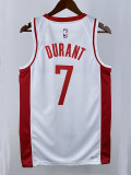 22/23 ROCKETS DUR ANT #7 White  Top Quality Hot Pressing NBA Jersey
