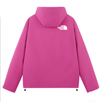 25/26 New THE NORTH FACE Pink Hooded Waterproof Windbreaker#防水