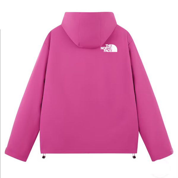 25/26 New THE NORTH FACE Pink Hooded Waterproof Windbreaker#防水