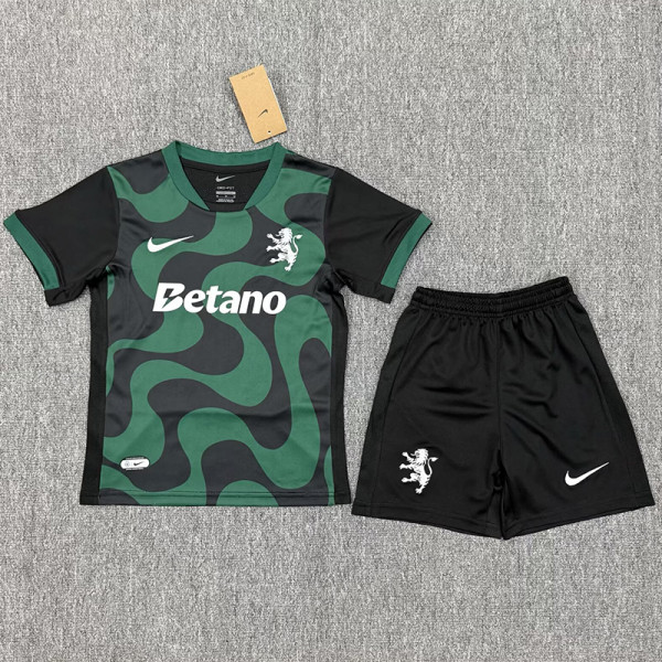 25/26 Sporting Lisbon Third Kids Soccer Jersey