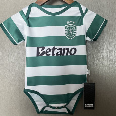 25/26 Sporting Lisbon Home Baby Infant Crawl Suit