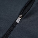 25/26 RMA Grey Kids Half Pull Tracksuit #E2594(童装、半拉链)