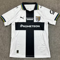 25/26 Parma Home Fans Soccer Jersey(左袖带广告）