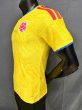 26-27 Colombia Home Player Version Soccer Jersey