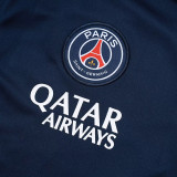 25/26 PSG royal Dark Blue  Kids Jacket Tracksuit #E2566