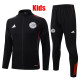 25/26 Ajax Black Kids Jacket Tracksuit#E25127