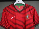 2014 Portugal Home Player Version Retro Soccer Jersey球员